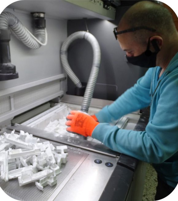 Εικόνα που αναπαριστά εργασίες φινιρίσματος αποτελέσματος 3D εκτύπωσης